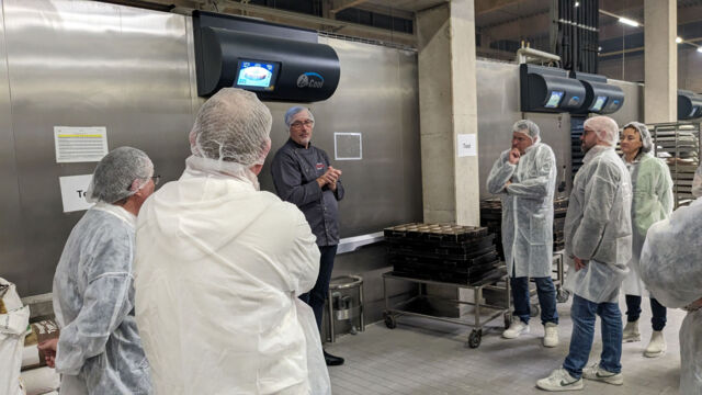 Eine interessante Führung bekamen die GIANTS-Partner bei der Bäckerei Evertzberg. Foto: Rahim
