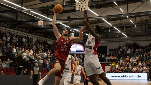 Der effizienteste Leverkusener: Dejan Kovacevic überzeugte mit 17 Punkten und 11 Rebounds / Foto: Stefan Pieper