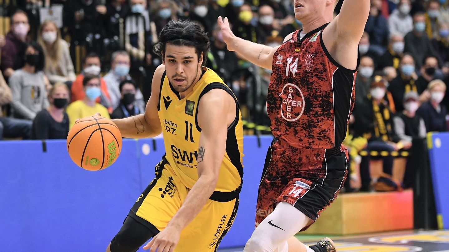 Luis Figge und die GIANTS hatten gegen Tübingen das Nachsehen / Foto: Markus Ulmer