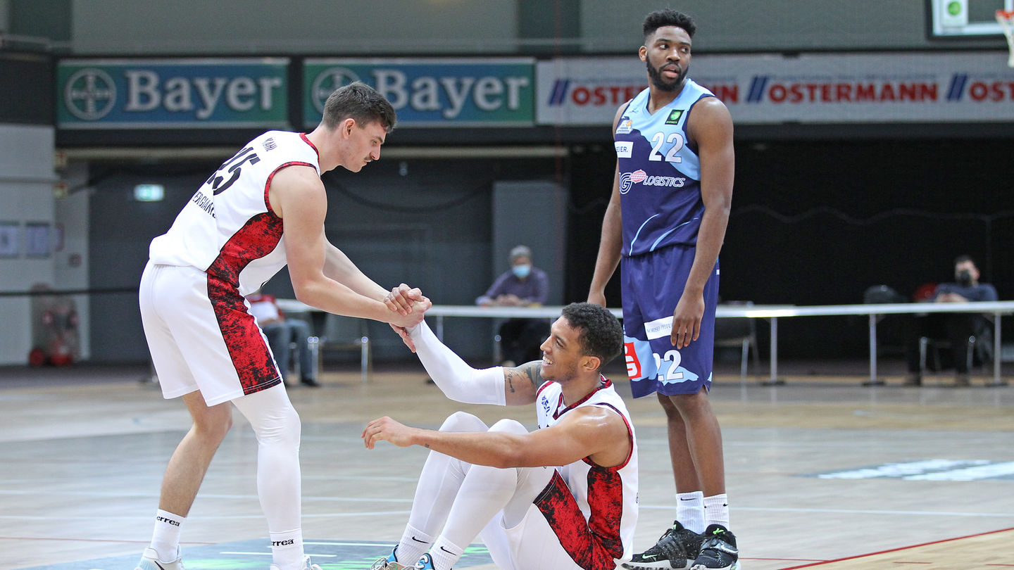 Luca Kahl und Ferenc Gille stehen vor einer schwierigen Aufgabe in Bremerhaven / Foto: Michael Fleschenberg